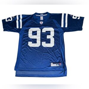 Reebok Men Indianapolis Colts Dwight Freeney Jersey Sz Medium